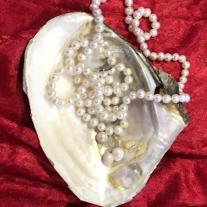 Real Akoya pearls 36 inches